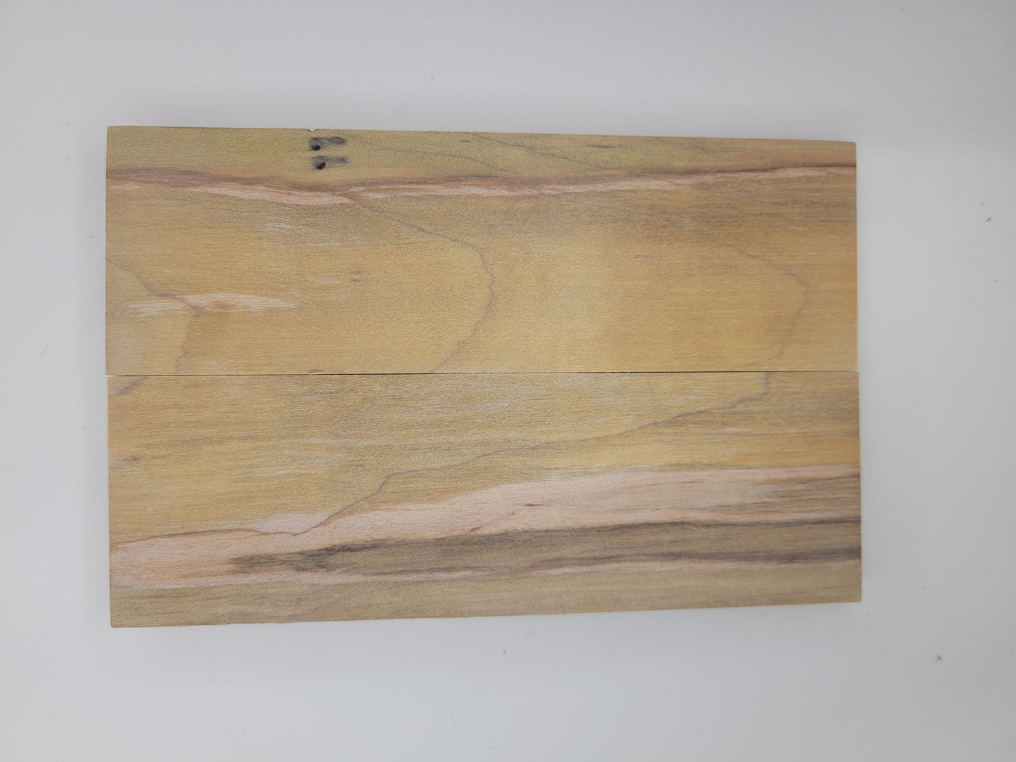 Ambrosia maple stabilized - gold dye scale