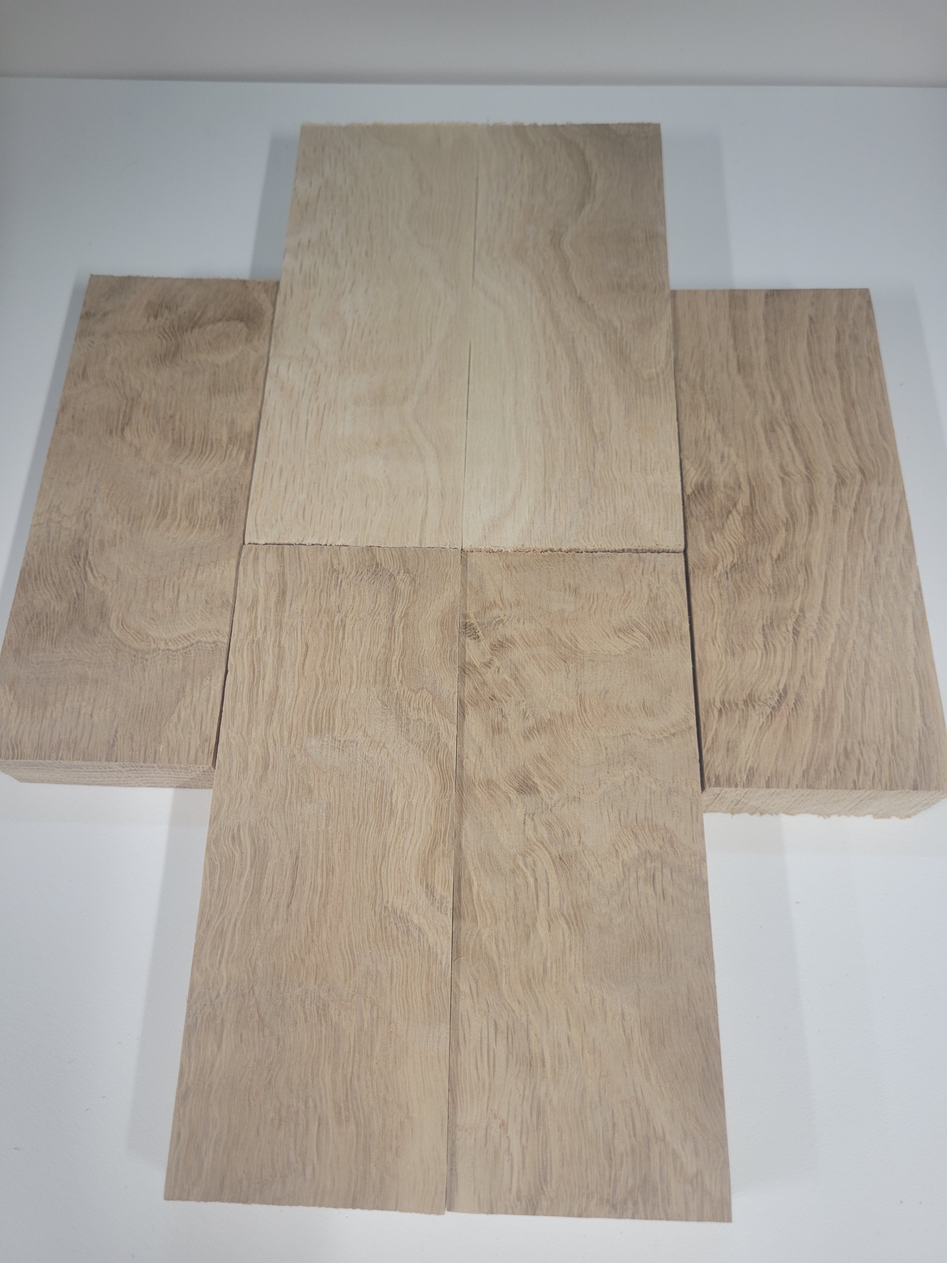 Unstabilized figured oak