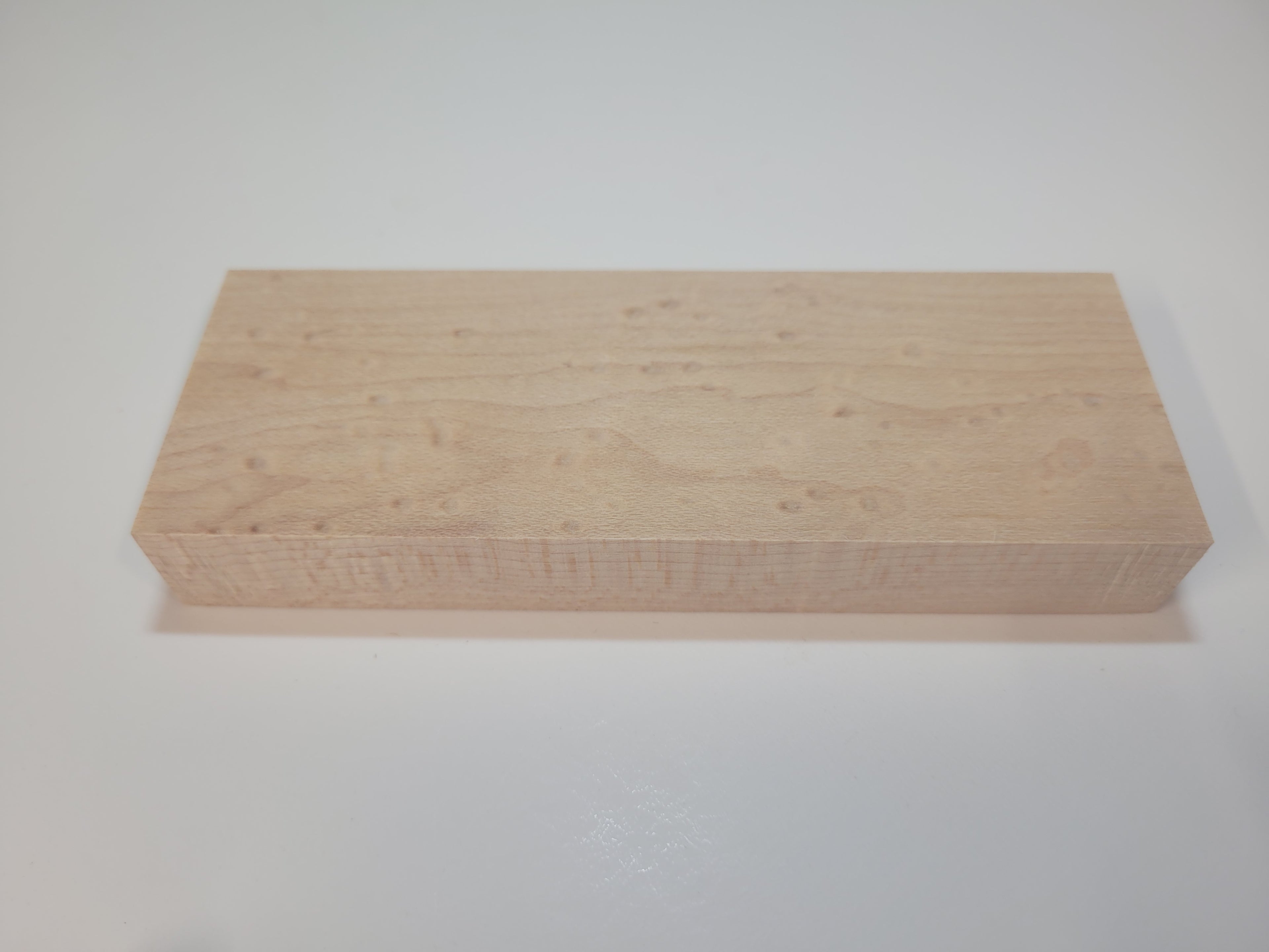 Birdseye maple natural - stabilized block