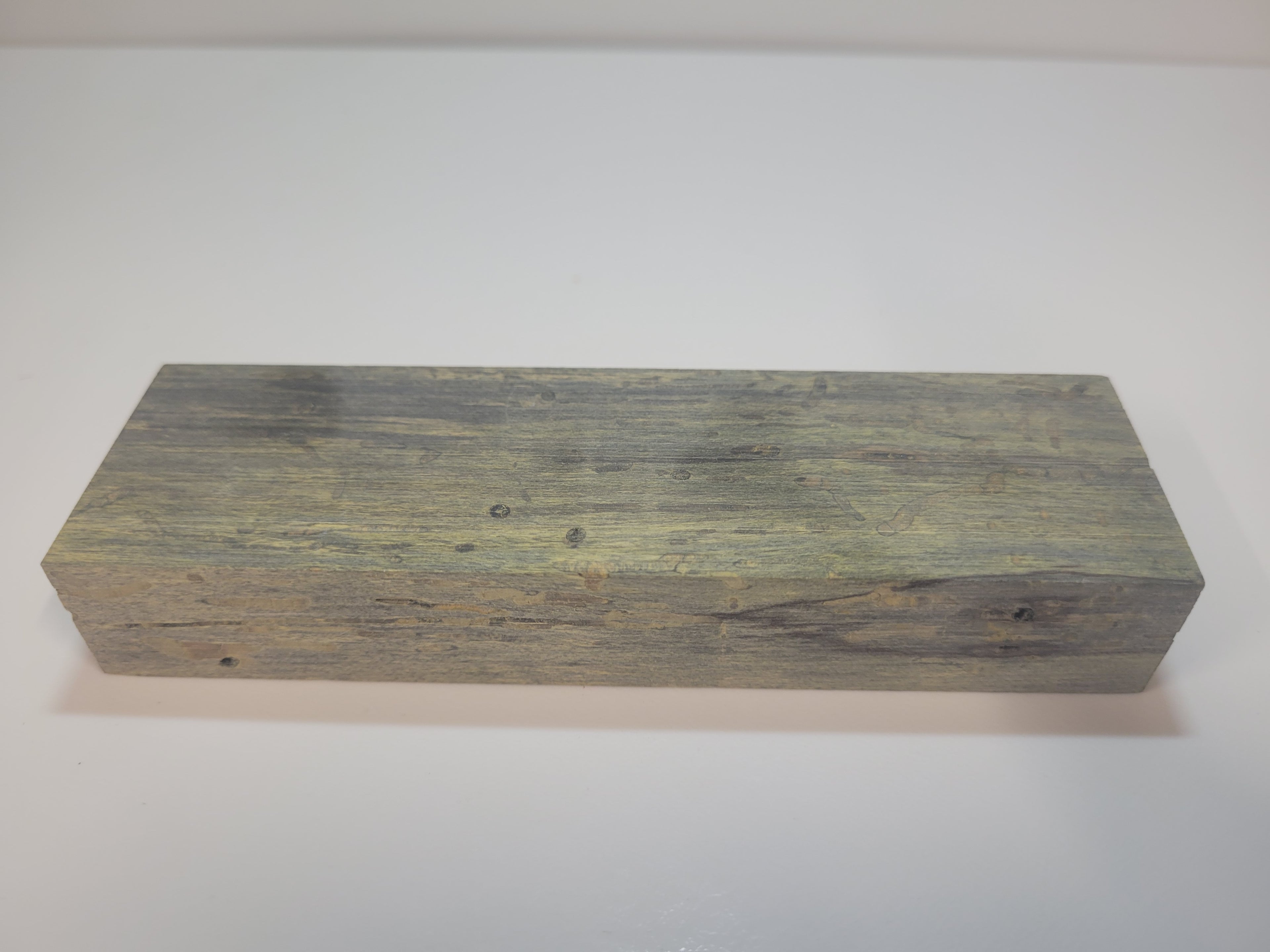 Black and gold dyed spalted maple - stabilized