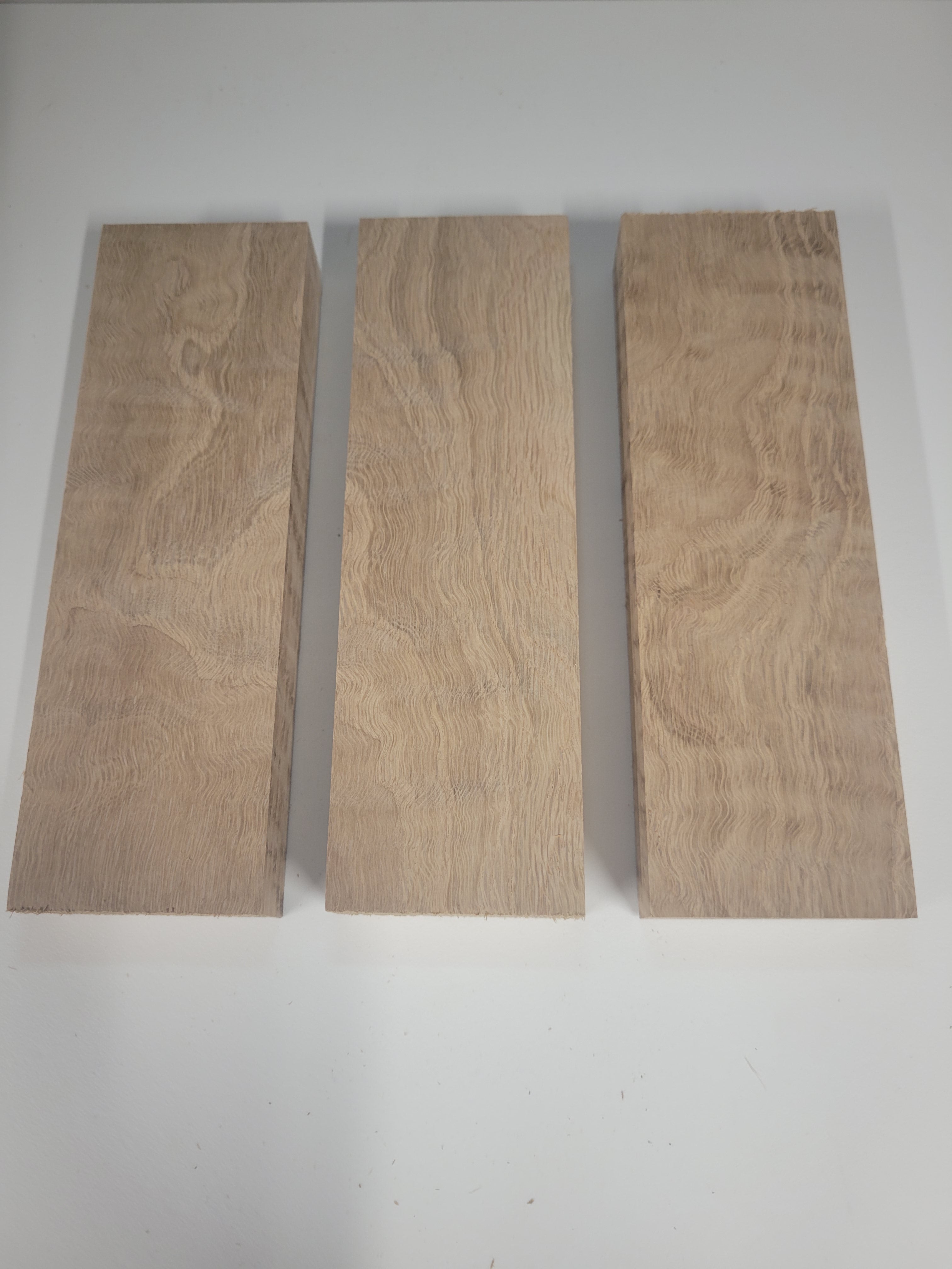 Unstabilized figured oak