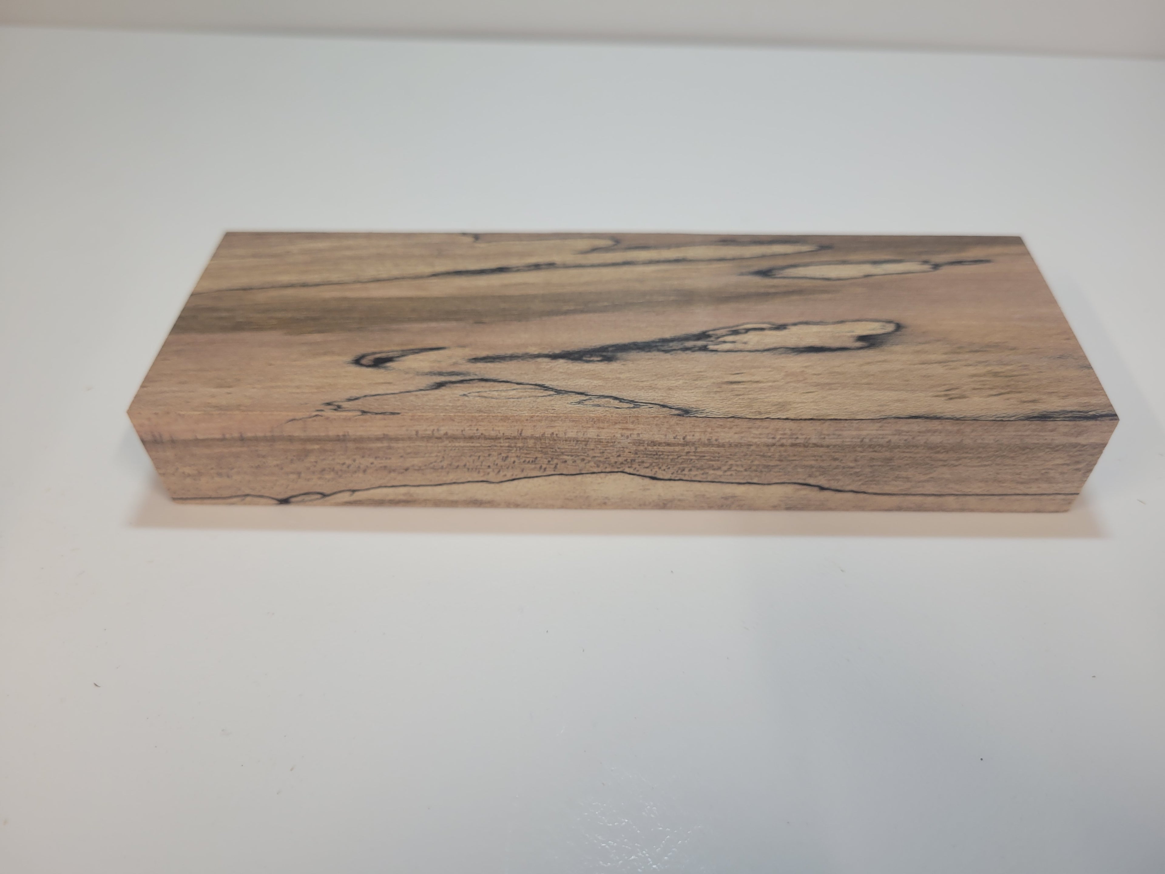 Spalted maple block stabilized